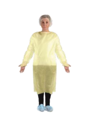 SAFEWEAR ISOLATION CHEMO GOWN 